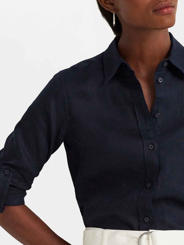 Chemise - Bleu Foncé shop online: LAUREN RALPH LAUREN