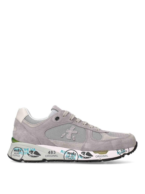 PREMIATA: Zapatillas - Zapatillas - Gris