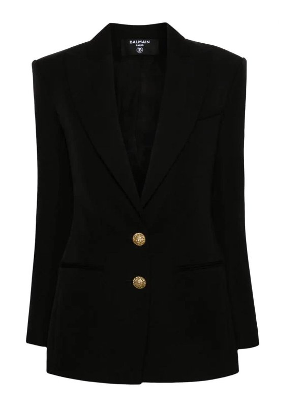 Balmain: Blazer - Blazer - Schwarz