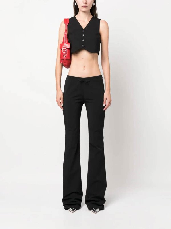 BLUMARINE: カジュアルトラウザー online - カジュアルパンツ - 黒