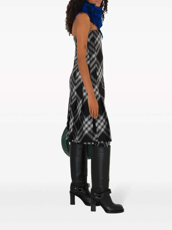 The Best Shops BURBERRY: knee length dresses - Check Dress