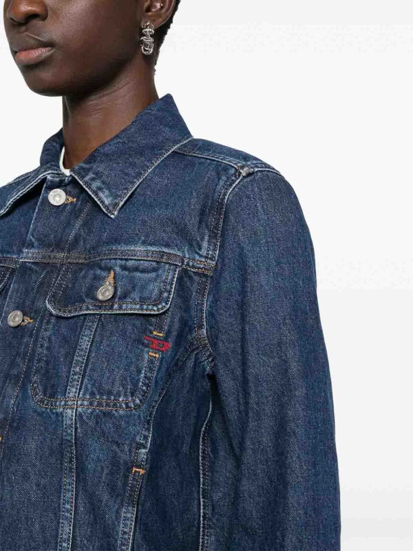 Denim jacket shop online: DIESEL