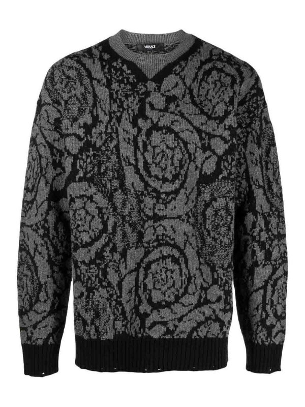 VERSACE: crew necks - Motivo sweater
