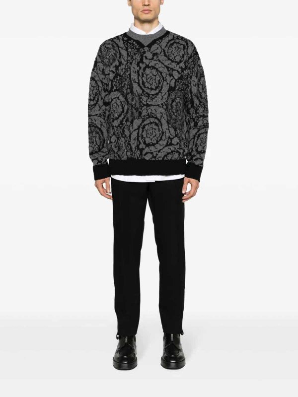 VERSACE: crew necks online - Motivo sweater
