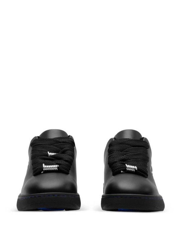 BURBERRY: trainers online - Leather Sneakers