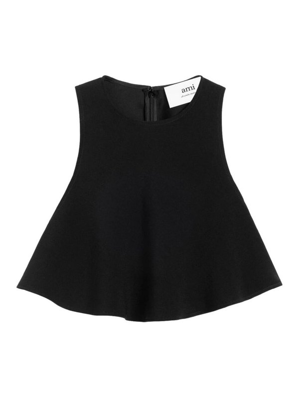 AMI PARIS: Tops & Tank tops - Crop Top