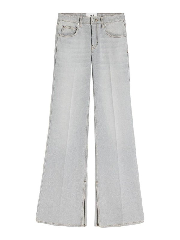 AMI PARIS: jeans bootcut - Jeans a zampa d