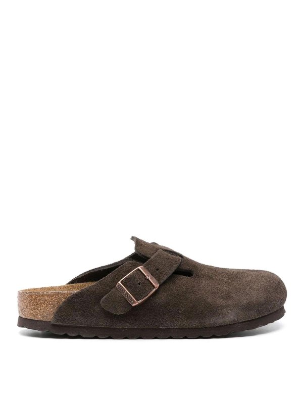 BIRKENSTOCK: Loafers & Slippers - Suede loafer