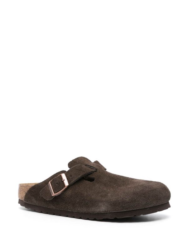 The Best Shops BIRKENSTOCK: Loafers & Slippers - Suede loafer