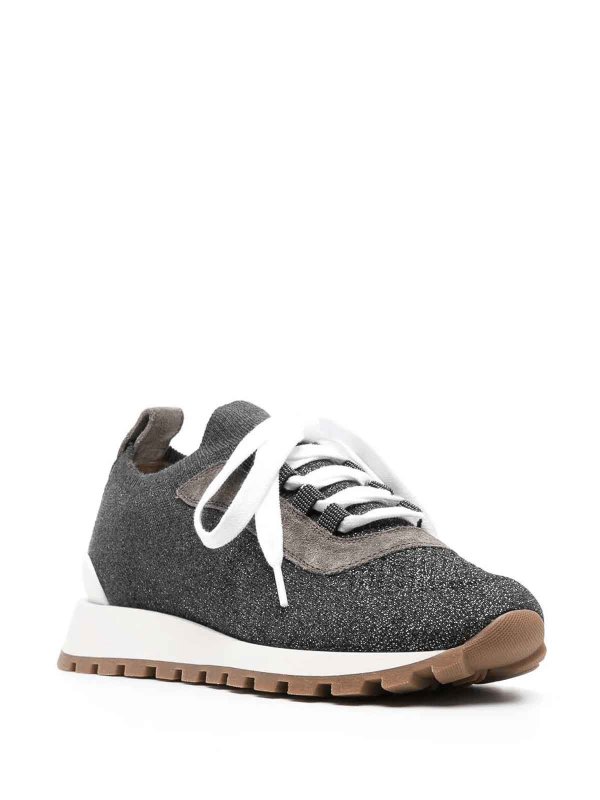 The Best Shops BRUNELLO CUCINELLI: trainers - leather sneakers