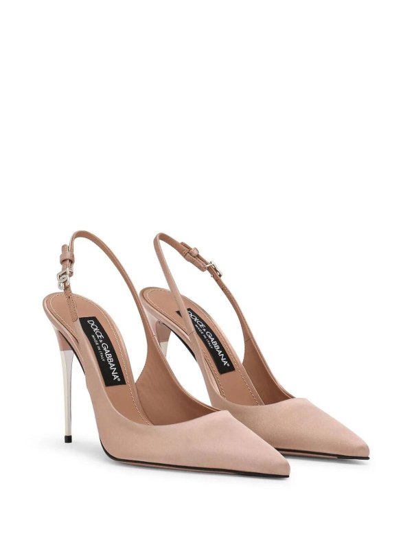 DOLCE & GABBANA: court shoes online - Satin slingback