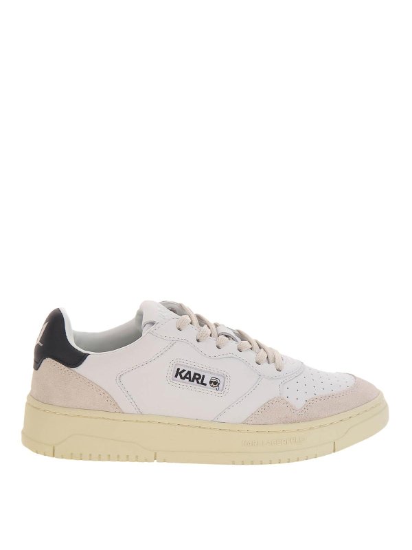 KARL LAGERFELD: Chaussures de sport - Baskets - Blanc