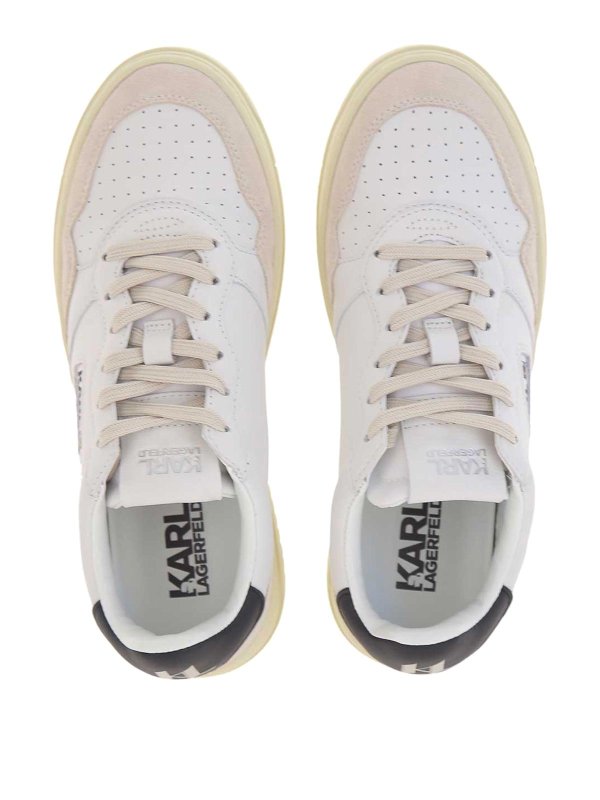 Baskets - Blanc shop online: KARL LAGERFELD