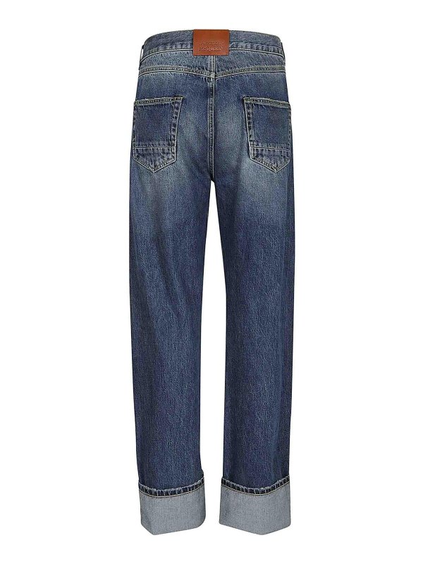 ALEXANDER MCQUEEN: Bootcut online - Bootcut Jeans - Dunkles Jeansblau