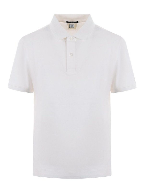 C.P. COMPANY: Polos - Polo - Blanco
