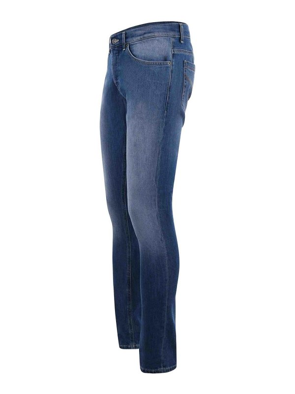DONDUP: straight leg jeans online - Stretch Denim Jeans