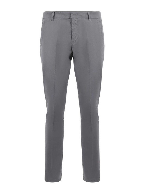 DONDUP: カジュアルトラウザー - ショートパンツ - グレー