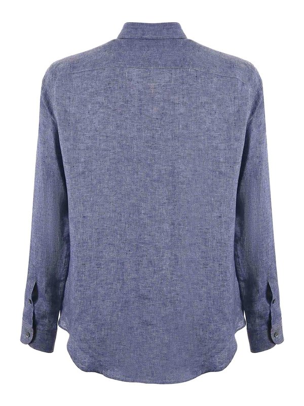 The Best Shops EMPORIO ARMANI: Chemises - Chemise - Bleu