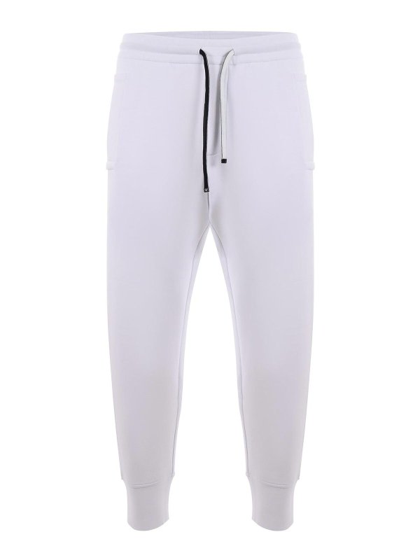 EMPORIO ARMANI: Traininghosen - Traininghose - Weiß
