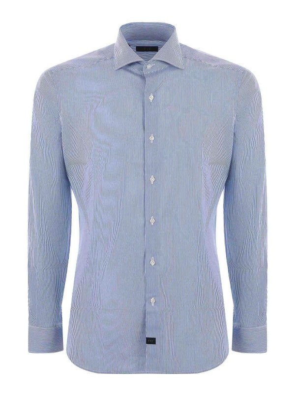 FAY: シャツ - シャツ - ブルー