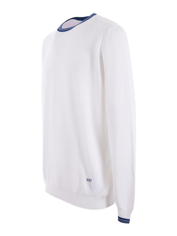 FAY: クルーネック online - クルーネック - 白