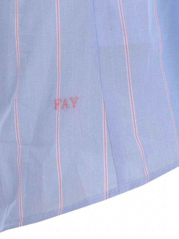 Poplin shirt shop online: FAY