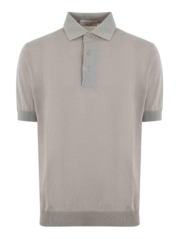 FILIPPO DE LAURENTIIS: Poloshirts - Poloshirt - Beige