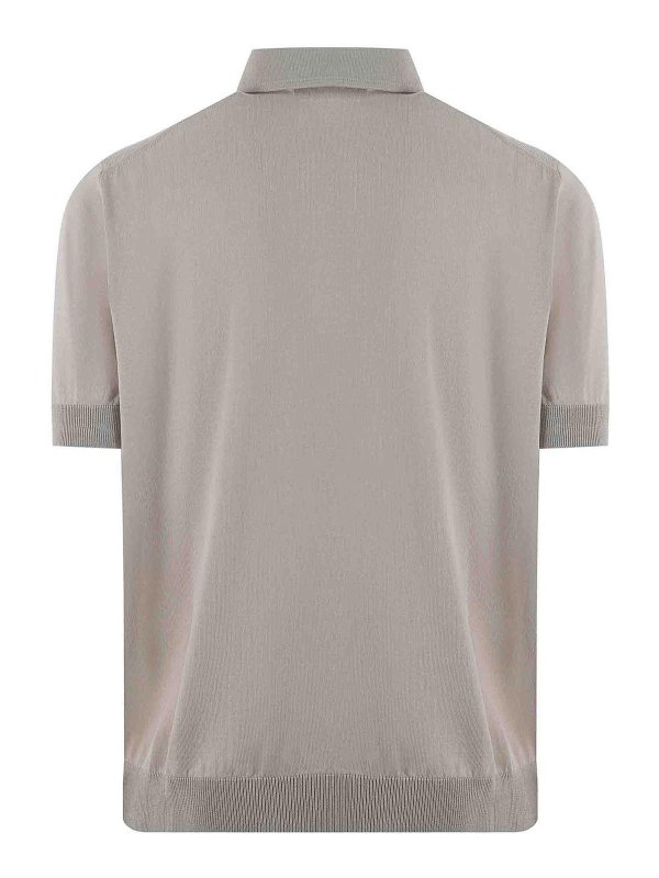 The Best Shops FILIPPO DE LAURENTIIS: Poloshirts - Poloshirt - Beige