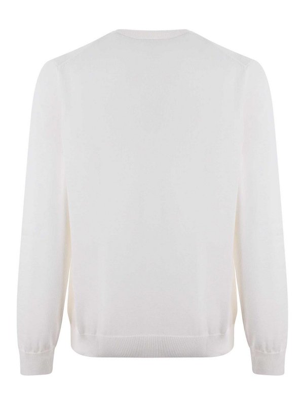 The Best Shops LACOSTE: Pull col rond - Pull Col Rond - Crème