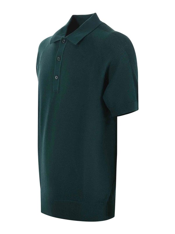 Paolo Pecora: ポロシャツ online - ポロシャツ - 緑