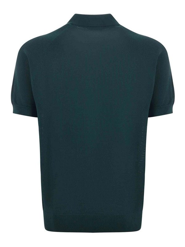 The Best Shops Paolo Pecora: ポロシャツ - ポロシャツ - 緑