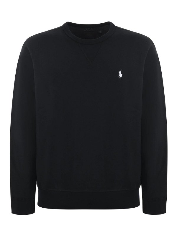 POLO RALPH LAUREN: スウェット＆セーター - スウェットシャツ/セーター - 黒