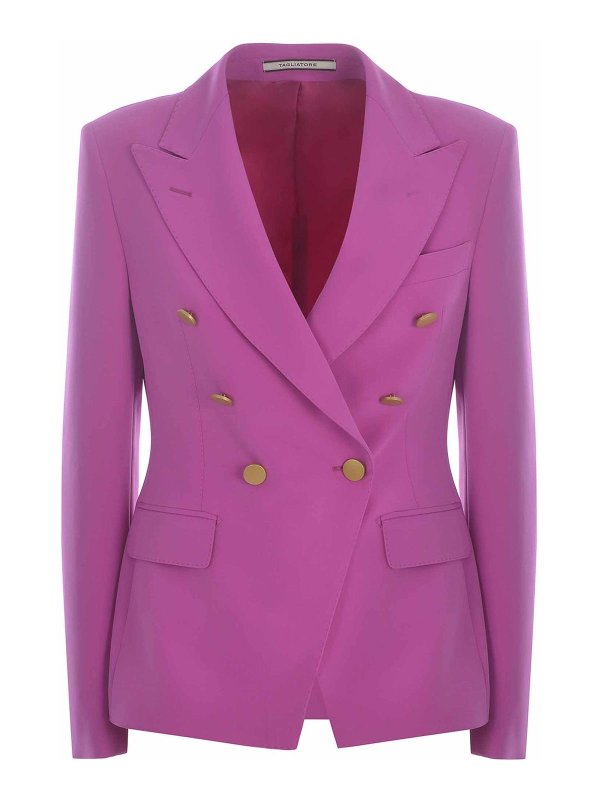 TAGLIATORE: Blazer - Blazer - Fucsia