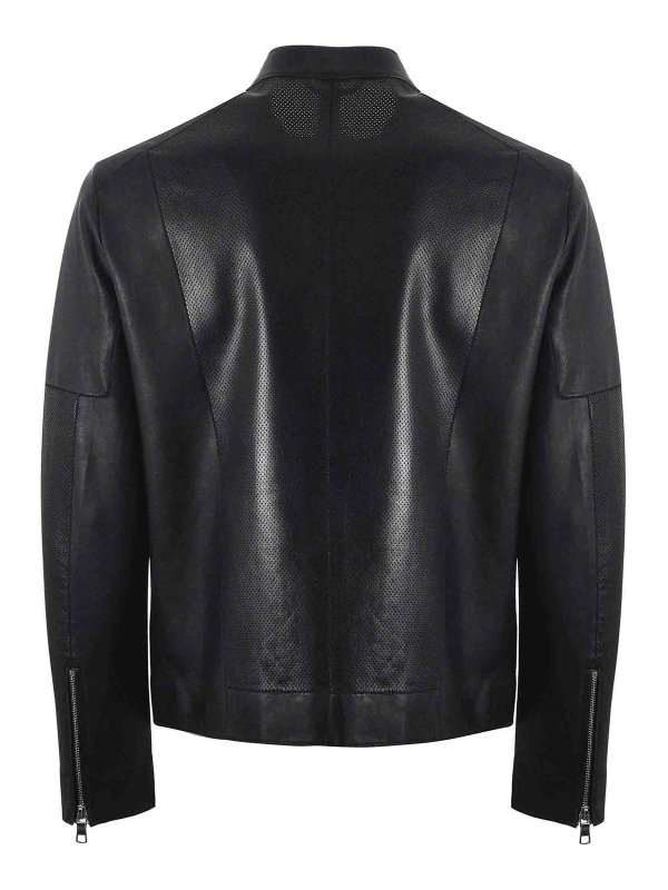 The Best Shops THE JACK LEATHERS: Lederjacken - Lederjacke - Schwarz