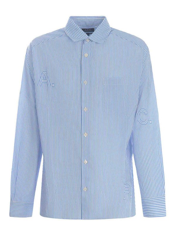 A.P.C.: camicie - Camicia In Cotone