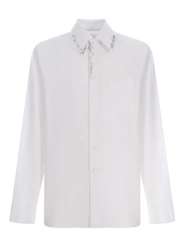 Marni: Camisas - Camisa - Blanco