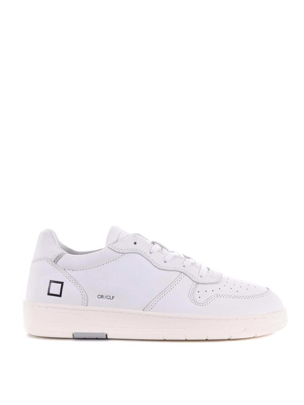 D.A.T.E.: Chaussures de sport - Baskets - Blanc