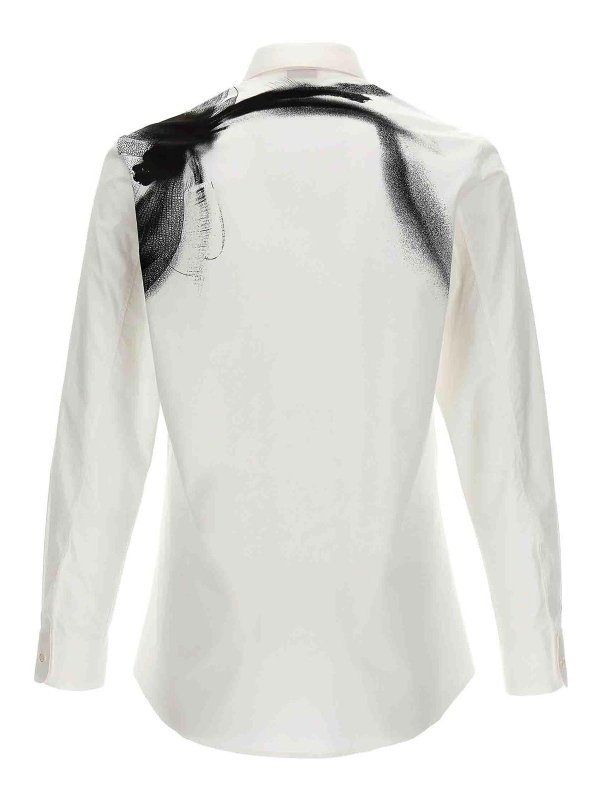 ALEXANDER MCQUEEN: Camisas online - Camisa - Blanco