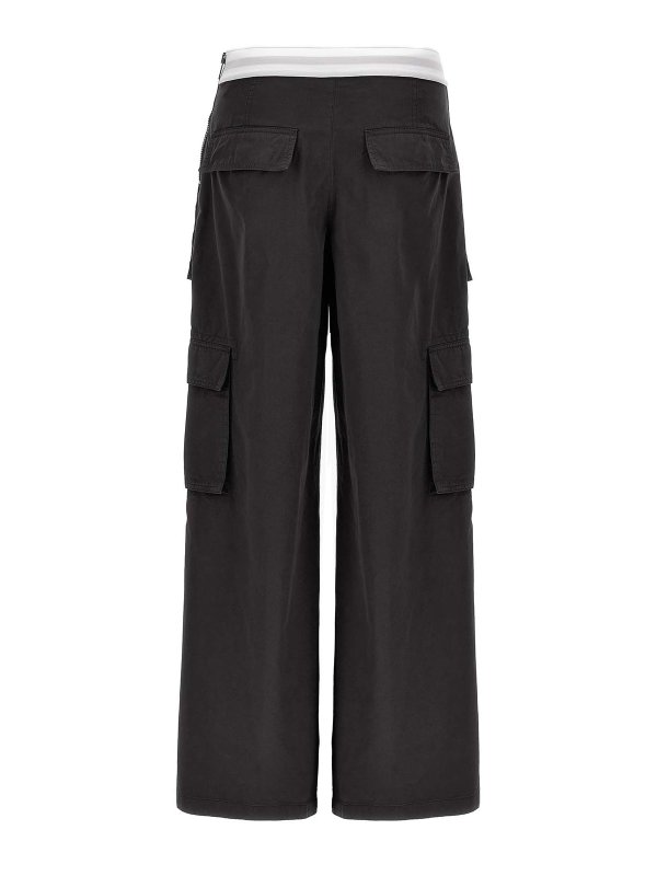 ALEXANDER WANG: casual trousers online - Mid Rise Cargo Rave Pants