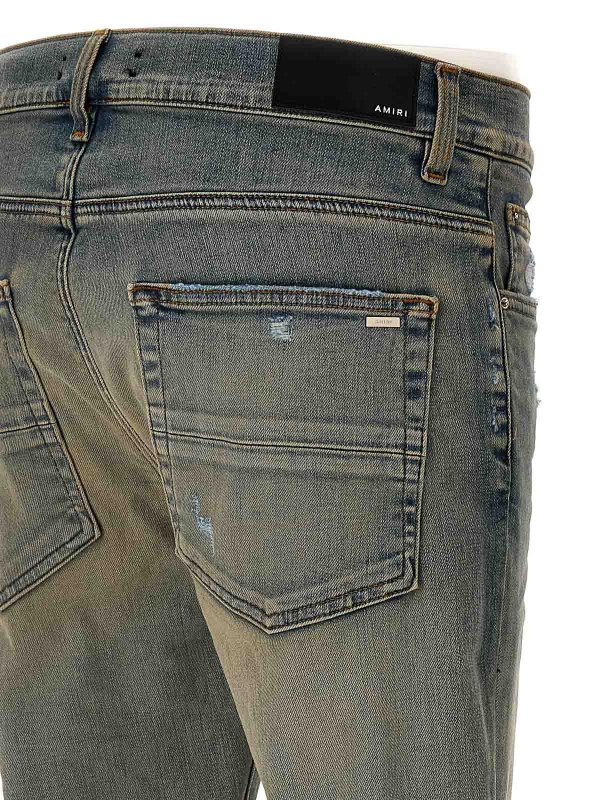 ブーツカットジーンズ - ライトブルー shop online: AMIRI