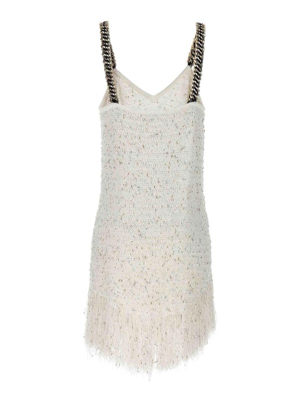 Balmain: Vestidos media pierna online - Vestido Midi - Blanco