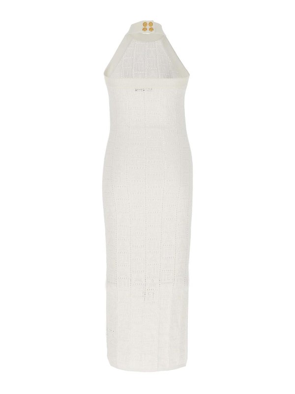Balmain: Vestidos media pierna online - Vestido Midi - Blanco