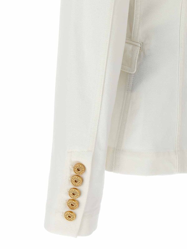 Blazer - Blanco shop online: Balmain