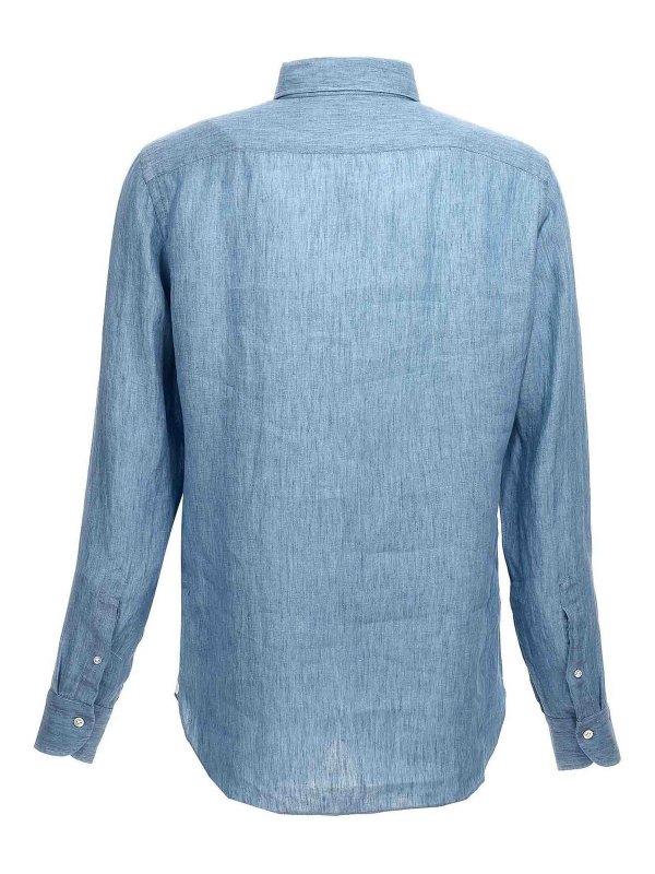 BORRIELLO NAPOLI: シャツ online - シャツ - ライトブルー