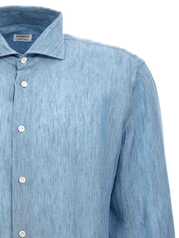 The Best Shops BORRIELLO NAPOLI: シャツ - シャツ - ライトブルー