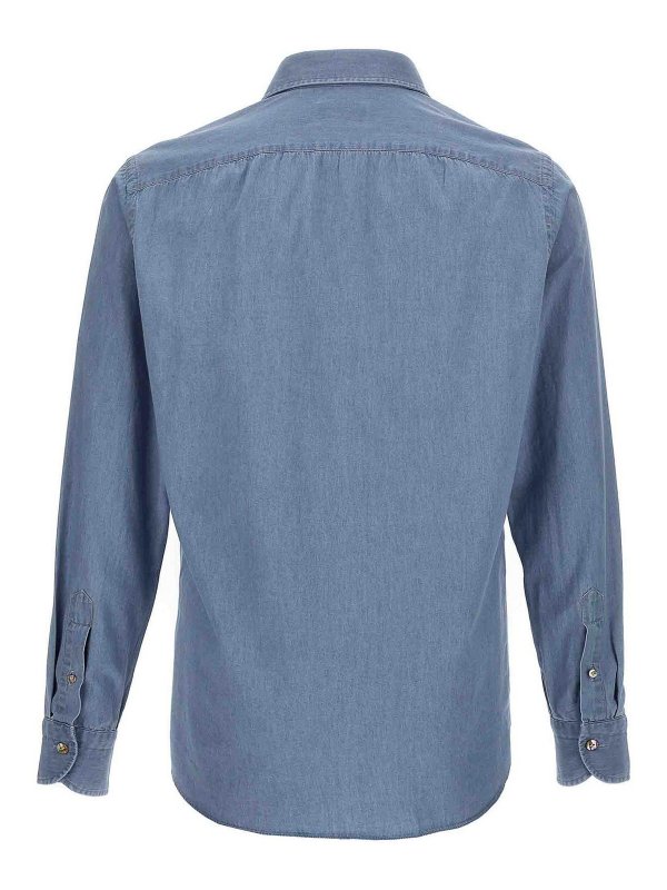 BORRIELLO NAPOLI: Camisas online - Camisa - Azul Claro