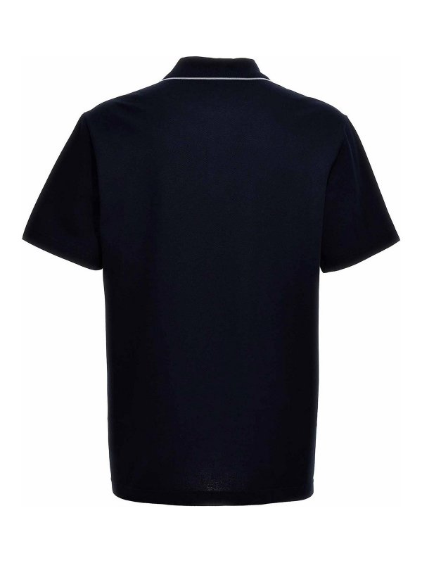 BRIONI: polo shirts online - Logo Embroidery Polo Shirt