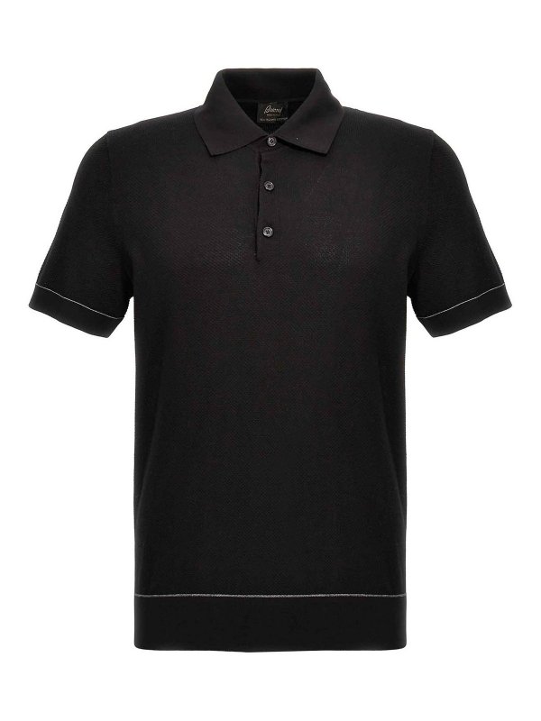 BRIONI: polo - Polo testurizzata