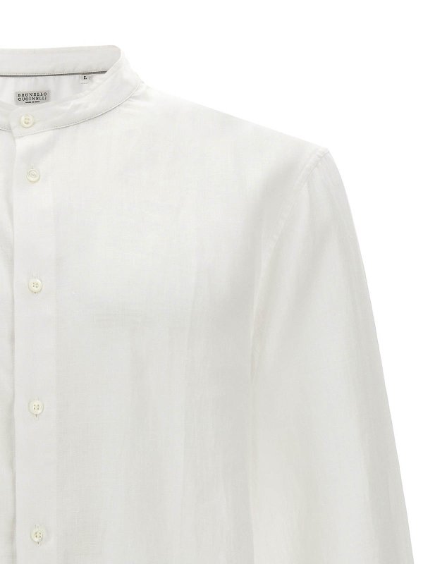 The Best Shops BRUNELLO CUCINELLI: Camisas - Camisa - Blanco