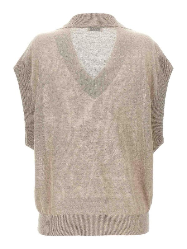 BRUNELLO CUCINELLI: vests online - Sequin Vest